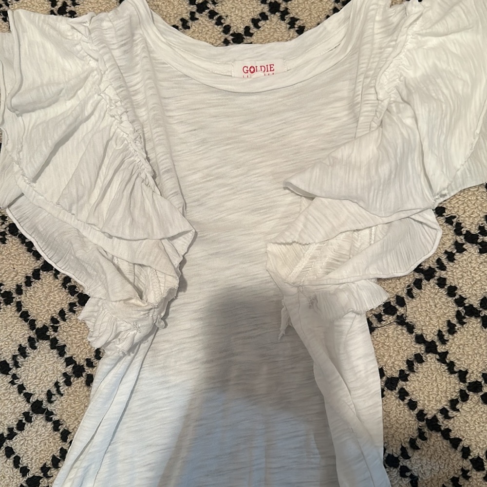 Goldie Ruffled Tee - Picture 4 of 4